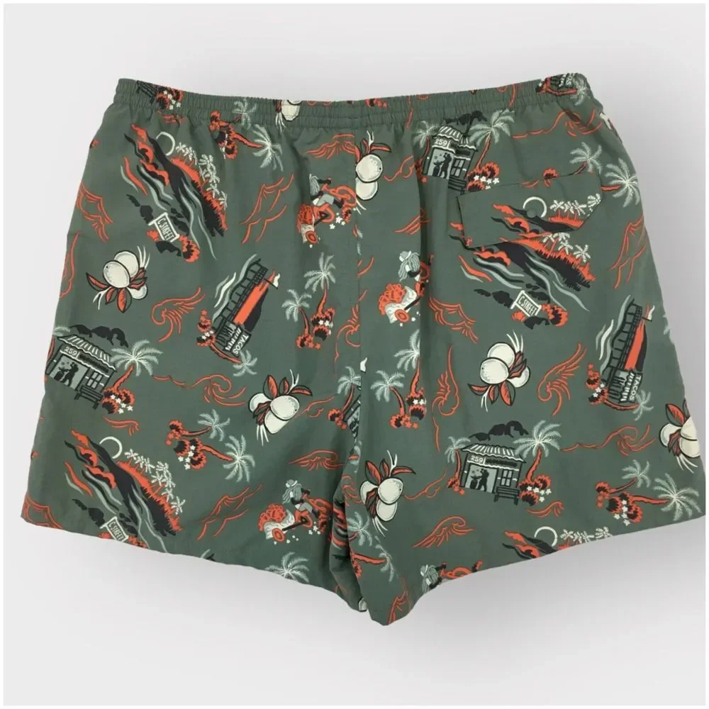 Patagonia Baggies Shorts Mens Size XL‎ Pockets Swim Lined Nylon Drawstring Tacos